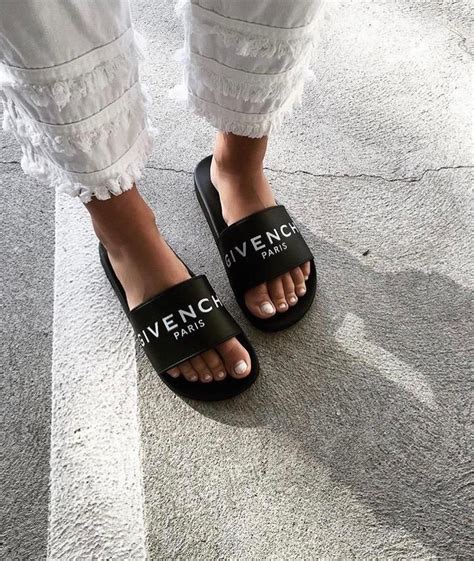 givenchy rubber slide sandals|givenchy sandals size chart.